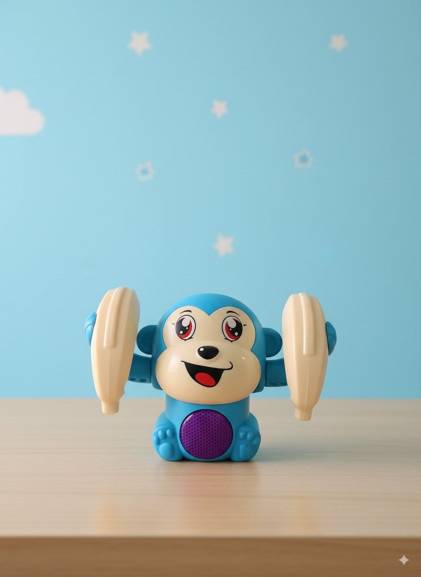 Dancing and Spinning Rolling Doll Tumble Monkey